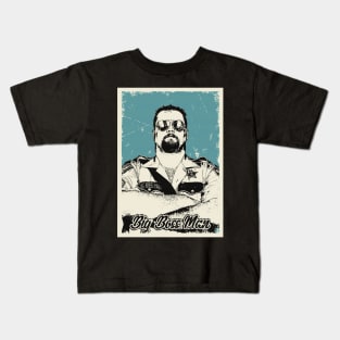 Vintage Big Boss Man Kids T-Shirt